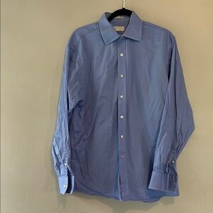 Men's Blue Dress Shirt